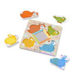 Peek-a-Boo Touch & Feel Puzzle Melissa & Doug Puzzles- BibiBuzz