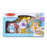 Safari Jumbo Knob Puzzle Melissa & Doug Puzzles- BibiBuzz