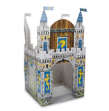 Cardboard Structure - Castle Melissa & Doug Pretend Play- BibiBuzz