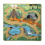 Prehistoric Playground Dinosaur Rug Melissa & Doug Playset- BibiBuzz