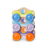 Animal Stacking Cars Melissa & Doug Developmental Toys- BibiBuzz