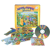 Puzzle - Look 'n Listen Floor Puzzle With CD Idem Smile Puzzles- BibiBuzz