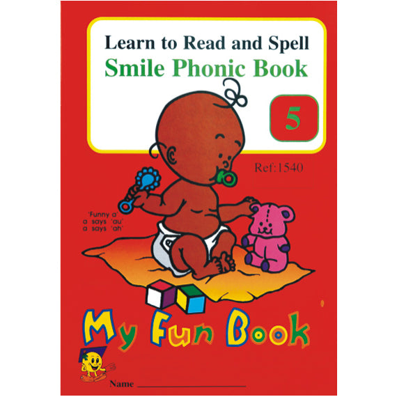 Book - Phonic Book 5 - My Fun Book Idem Smile Language- BibiBuzz