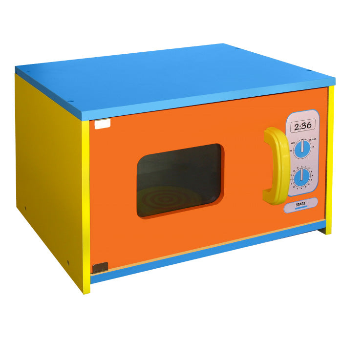 Wooden play hot sale microwave