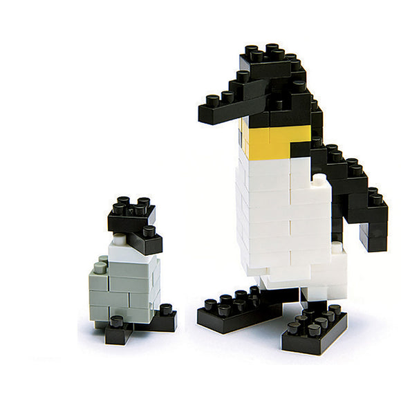 Nanoblocks Emperor Penguin 100pc Nanoblock Construction- BibiBuzz