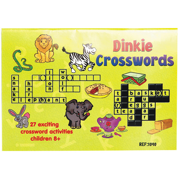 Book - Dinkie Crosswords Idem Smile Language- BibiBuzz