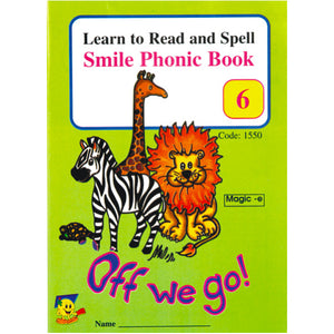 Book - Phonic Book 6 - Off We Go Idem Smile Language- BibiBuzz
