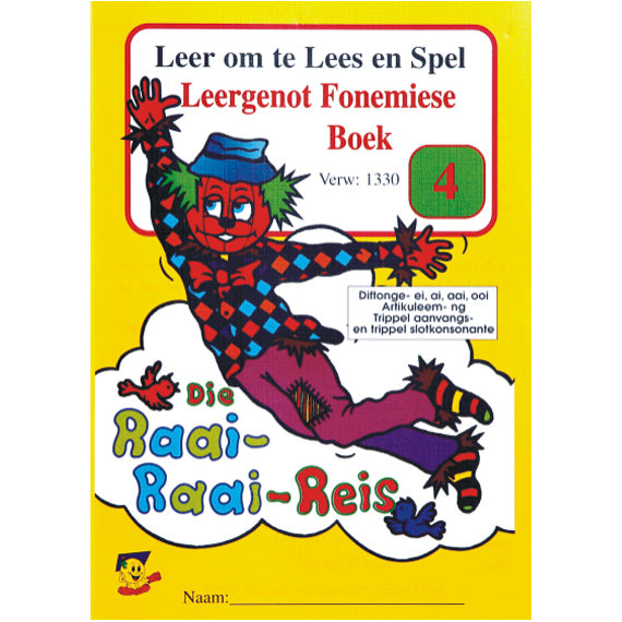 Book - Fonetiese Boek 4 - Die Raai-Raai Reis Idem Smile Language- BibiBuzz