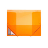 Elastic Carry Folder A4 Translucent Meeco Stationery- BibiBuzz