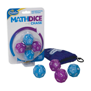 Math Dice Chase Thinkfun Educational Games and Puzzles- BibiBuzz